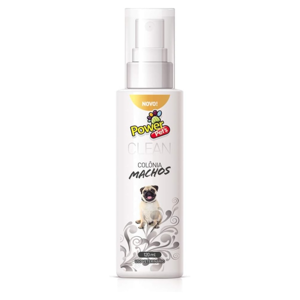 Colônia para Cães Machos PowerPets 120ml