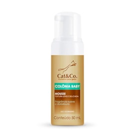 Colônia para Gatos Cat e Co Baby Mousse 50ml - Mundo Animal