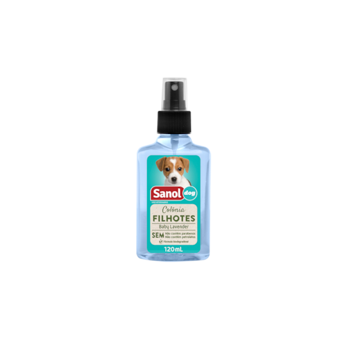 Colônia Sanol para Cachorro Filhote 120ml
