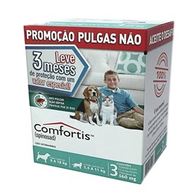 Combo Antipulgas Comfortis Elanco para Cães e Gatos de 9 a 18 kg 560 mg