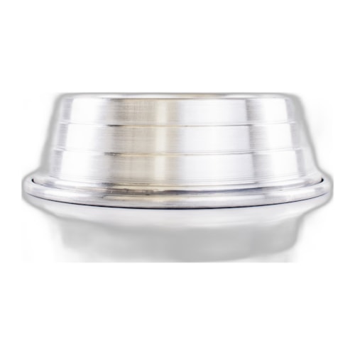 Comedouro / Bebedouro Leve de Alumínio Filhotes 150 ml - NF Pet - imagem adicional