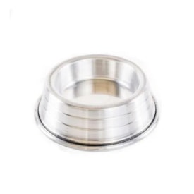 Comedouro / Bebedouro Leve de Alumínio Filhotes 150 ml - NF Pet