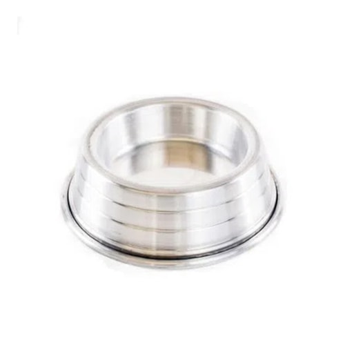 Comedouro / Bebedouro Leve de Alumínio Filhotes 150 ml - NF Pet