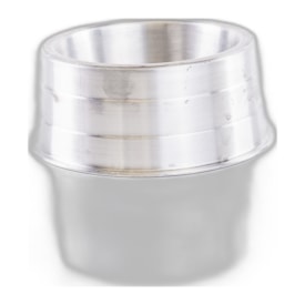 Comedouro/Bebedouro Pesado de Alumínio Mini 300 ml - NF Pet - imagem adicional