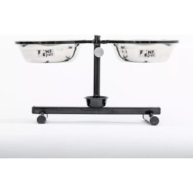 Comedouro / Bebedouro Premium Antiformiga em Inox 2,5 L - NF Pet - imagem adicional
