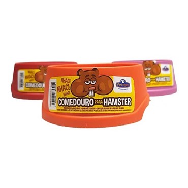 Comedouro Colors Pet Injet para Hamster Cores Sortidas Ref. 10958