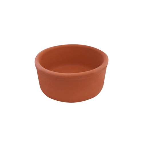 Comedouro de Barro Mini 500ml Nº2 - NF Pet