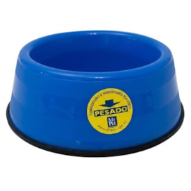 Comedouro Pesado para Cães MR Pet 1000 ml Azul