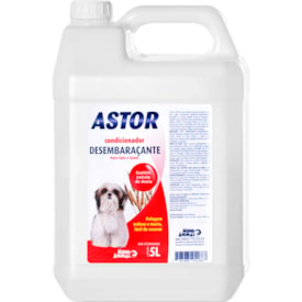 Condicionador Astor Desembaraçante 5L - Mundo Animal