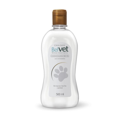 Condicionador Belvet Neutro para Cães e Gatos 500ml