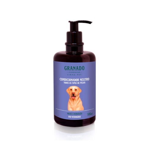 Condicionador Granado para Cães e Gatos Neutro Todos os Pelos 500 ml