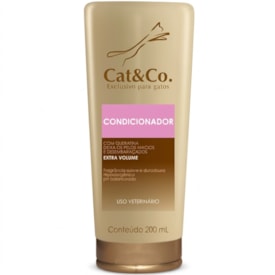 Condicionador para Gatos Extra Volume Cat & Co 200ml Buendia