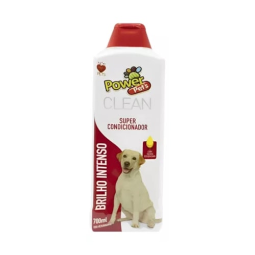 Condicionador Super Brilho Intenso 700ml Power Pets