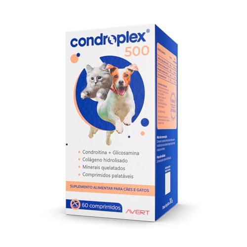 Condroplex Suplemento para Cães e Gatos 500mg - imagem adicional