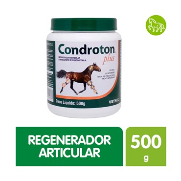 Condroton Plus Regenerador Articular Vetnil Uso Veterinário 500 g   