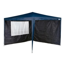Conjunto de 2 Paredes para Gazebo Em Oxford 3x3 m Mor