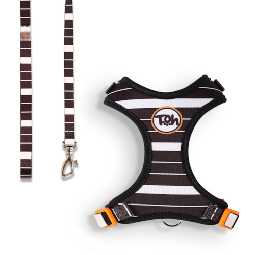 Conjunto de Guia e Peitoral Toh H para Gatos Neo Eclipse