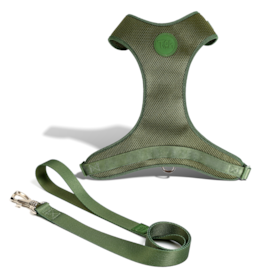 Conjunto Guia e Peitoral H Mesh Florest PP