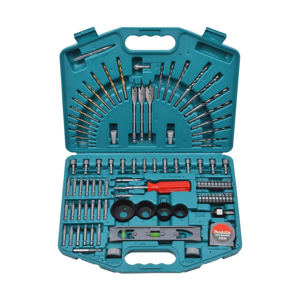 Conjunto/Kit de Bits e Brocas com 100 Peças P-35601 - Makita