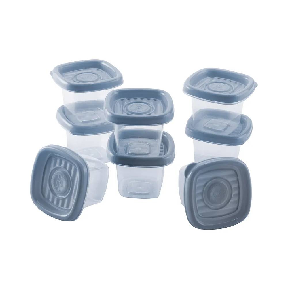 Conjunto Pop Quadrado Plasútil 8 Potes