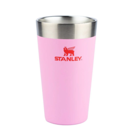 Copo Térmico Stanley sem Tampa Rosa Cotton 473ml