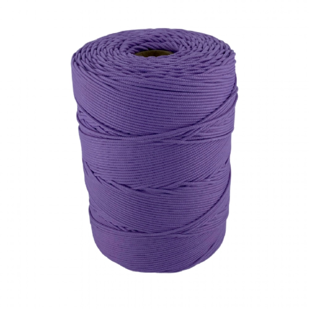 Corda Trançada Polipropileno 1,5mm Cordaville Lavanda 1 kg (Aprox. 660 metros)