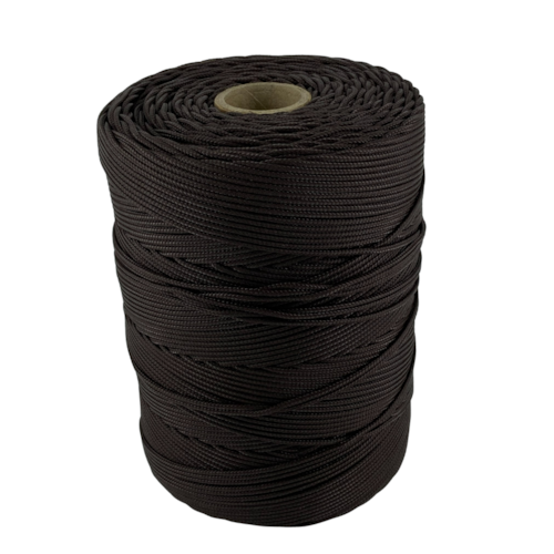 Corda Trançada Polipropileno 1,5mm Cordaville Marrom 1 kg (Aprox. 660 metros)
