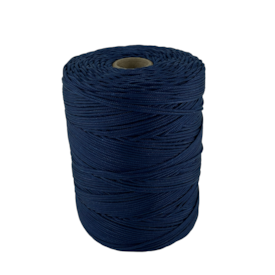 Corda Trançada Polipropileno 3,0mm Cordaville Azul 1 kg (Aprox. 206 metros)