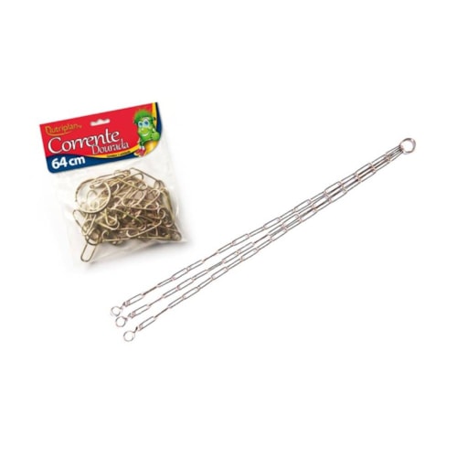 Corrente de Metal Nutriplan Dourada 