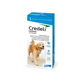 Credeli 900 mg Antipulgas e Carrapatos Para Cães de 22 a 45 kg 1 Comprimido