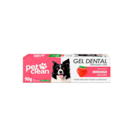 Creme Dental Clean Morango para Cães e Gatos 90g - PowerPets