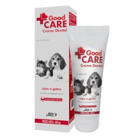 Creme Dental Good Care para Cães e Gatos 60g