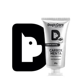 Creme Dental para Cachorro Carbox Menta Carvão Ativado Dog'S Care 60 g