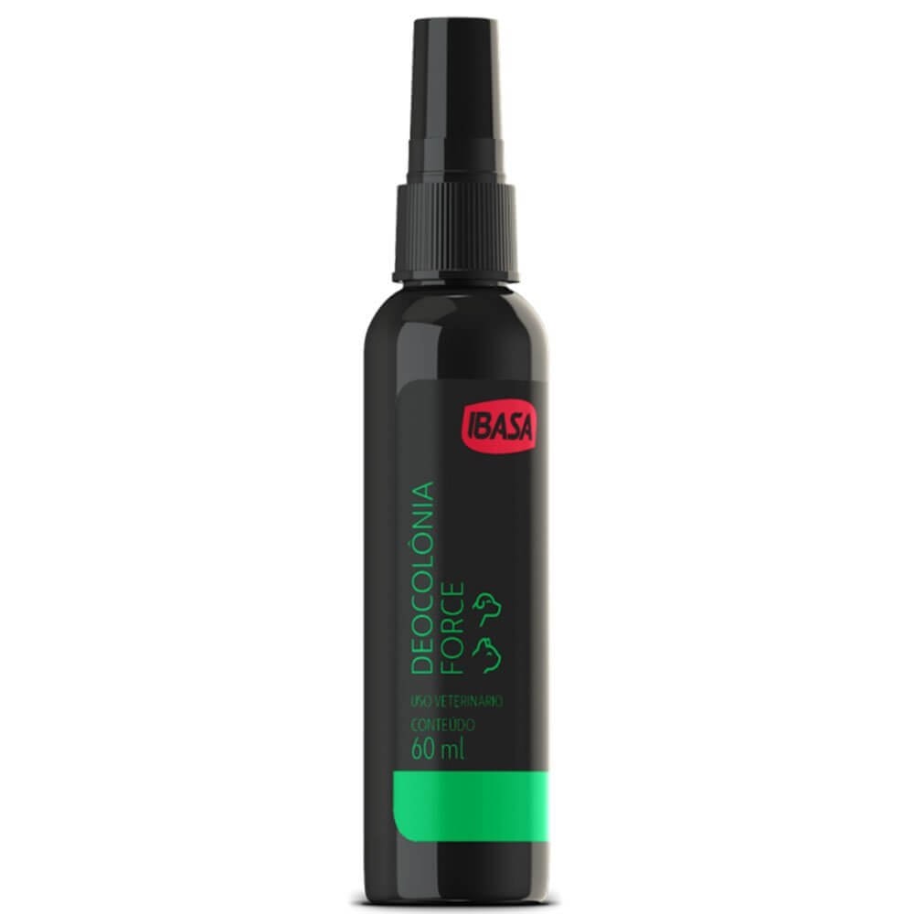 Deo Colônia Perfume Ibasa Fragrância Force para Cães e Gatos 250ml