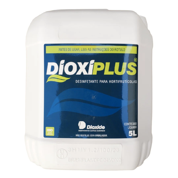 Desinfetante Dioxiplus para Controle de Fungos e Bactérias 5 Litos - Dioxide