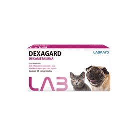 Dexagard (Dexametasona)  Anti-inflamatório Esteroidal para Cães e Gatos - 20 comprimidos