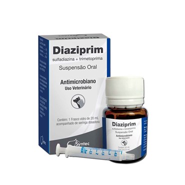 Diaziprim Antimicrobiano Suspensão Oral 20ml