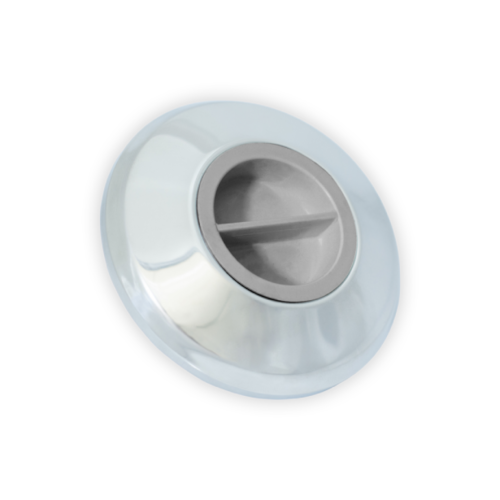 Dispositivo Alvenaria Rosca 1-1/2 Inox com Tampa - Brustec 070111