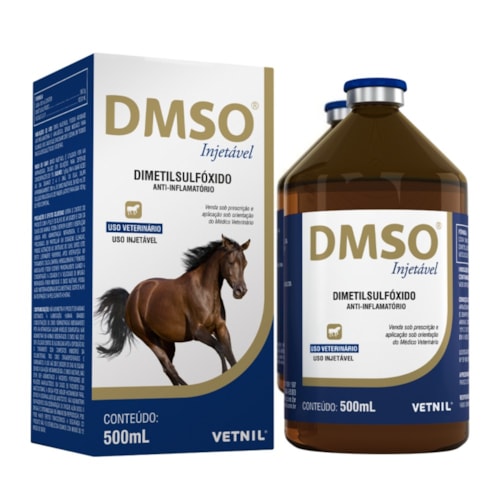 Dmso Injetável 500 ml Anti-Inflamatorio Vetnil