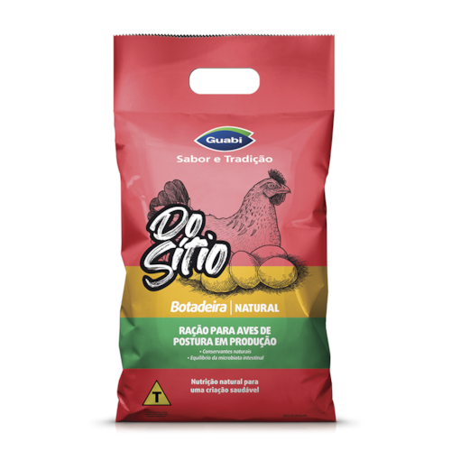 Do Sítio Ração para Aves Botadeira Natural Peletizada Guabi 
