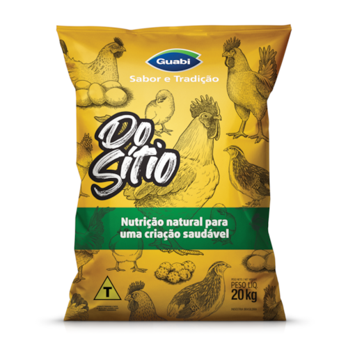Do Sítio Ração para Frangos Natural T - Guabi