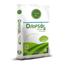 Dripsol Alface Fertilizante Hidrossolúvel Alface e Folhosas 25 kg