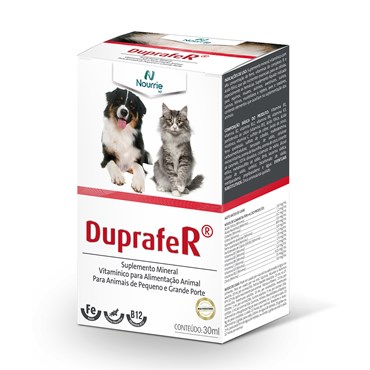 Duprafer Suplemento Mineral Vitamínico para Alimentação Animal para Animais de Pequeno e Grande Porte 