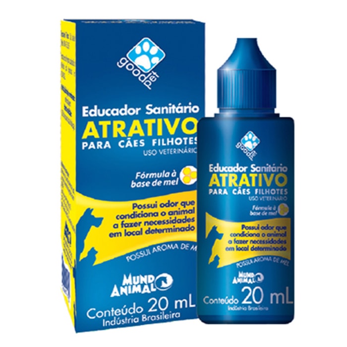 Educador Sanitário Atrativo 100ml - Mundo Animal