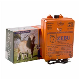 Eletrificador de Cerca Elétrica Rural Zebu ZK120 Bivolt