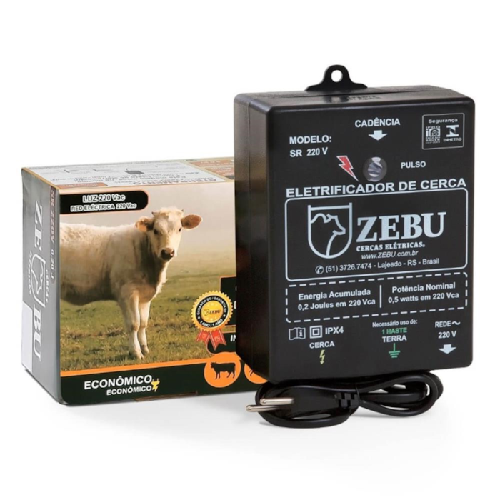 Eletrificador de Cerca Zebu SR 35KM 220V