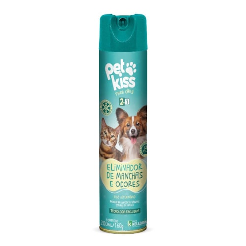 Eliminador de Machas e Odores Pet Kiss Kelldrin 400ml