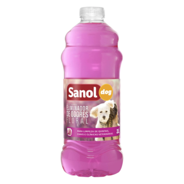 Eliminador de Odores Pet Dog Floral Sanol 02L