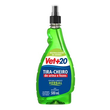Eliminador de Odores Tira Cheiro Ecológico Spray 500ml - Vet+20