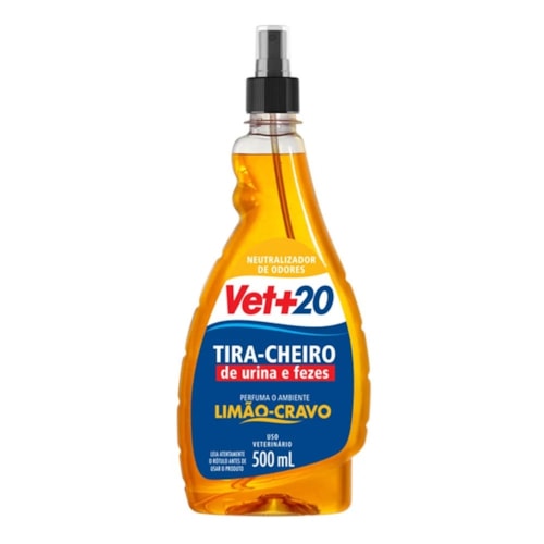 Eliminador de Odores Tira Cheiro Ecológico Spray 500ml - Vet+20